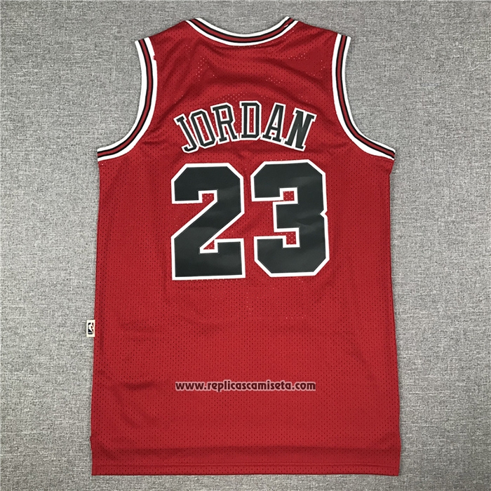 Camiseta Chicago Bulls Michael Jordan #23 Mitchell & Ness 1996-97 Rojo